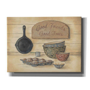 'Good Friends' by Pam Britton, Canvas Wall Art