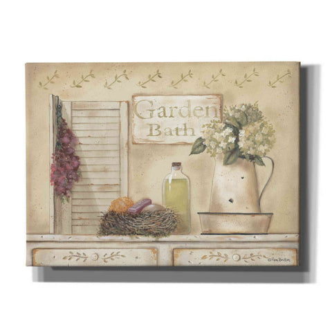 Image of 'Garden Bath' by Pam Britton, Canvas Wall Art