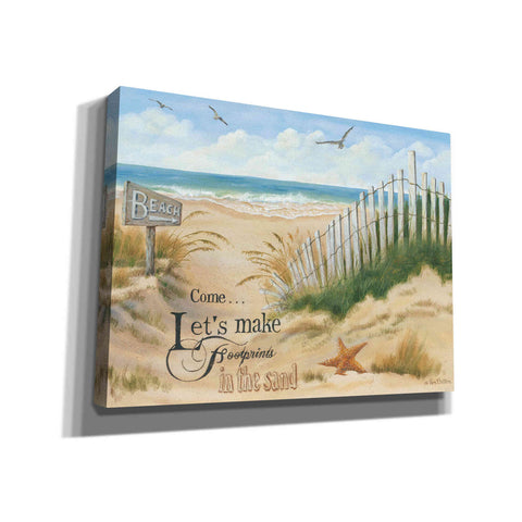 Image of 'Footprints' by Pam Britton, Canvas Wall Art