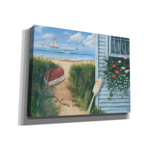 'Beach Cottage I' by Pam Britton, Canvas Wall Art