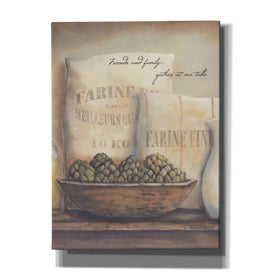 'Friends and Familyâ€¦ Gather at Our Table' by Pam Britton, Canvas Wall Art