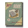 'Farm Raised Eggs' by Pam Britton, Canvas Wall Art