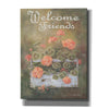 'Spring Geraniums' by Pam Britton, Canvas Wall Art