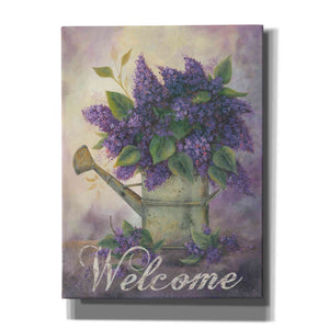 'Spring Lilacs' by Pam Britton, Canvas Wall Art