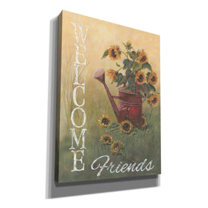 'A Sunflower Welcome' by Pam Britton, Canvas Wall Art