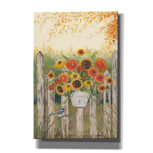 'Autumn Gate' by Pam Britton, Canvas Wall Art