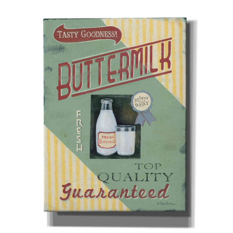 Image of 'Buttermilk' by Pam Britton, Canvas Wall Art