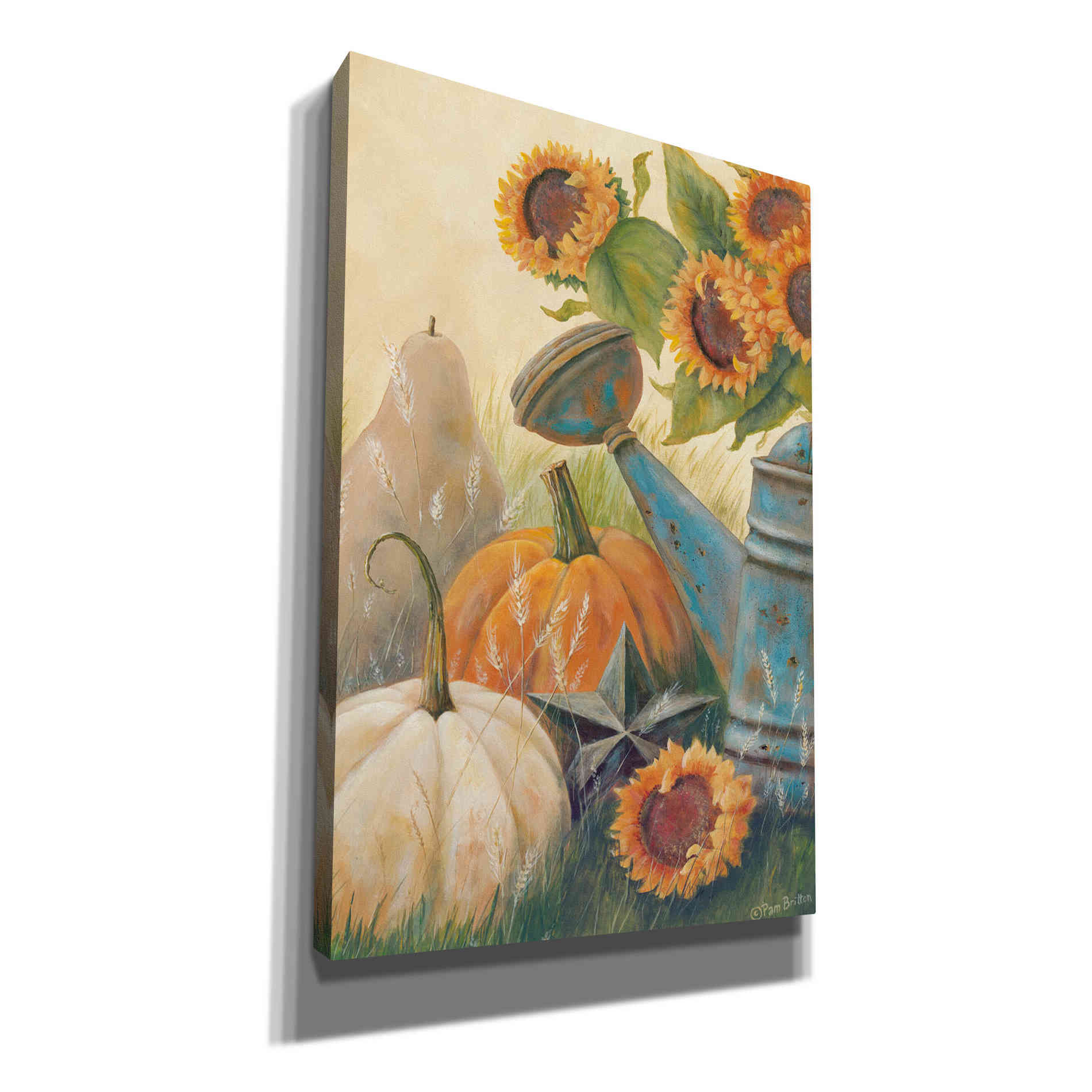 'Autumn Goodness' by Pam Britton, Canvas Wall Art