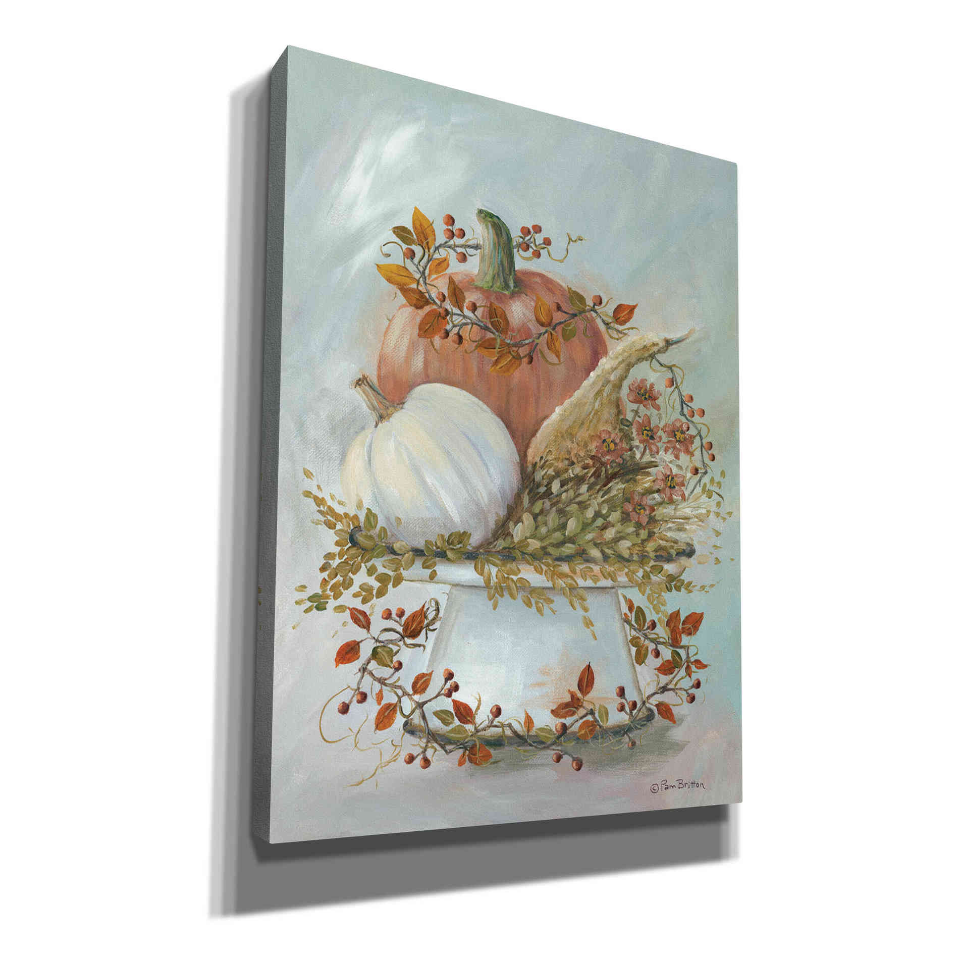 'Harvest Arrangement II' by Pam Britton, Canvas Wall Art