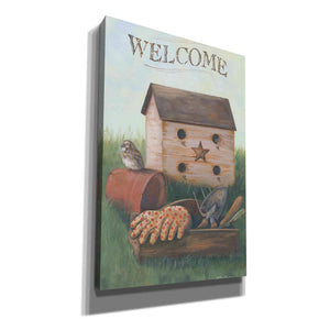 'Welcome Spring' by Pam Britton, Canvas Wall Art
