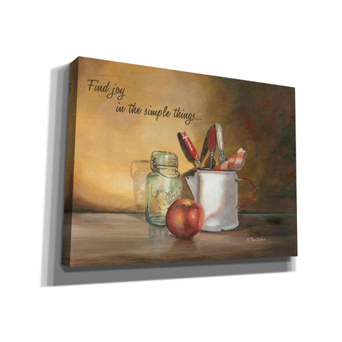 Image of 'Find Joy in the Simple Things' by Pam Britton, Canvas Wall Art