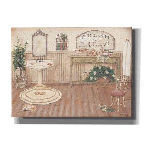 Image of 'Vintage Bath II' by Pam Britton, Canvas Wall Art