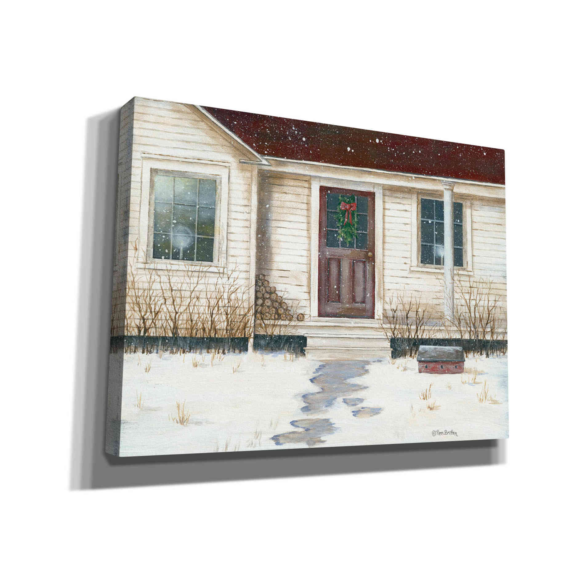 'Home Place Welcome' by Pam Britton, Canvas Wall Art