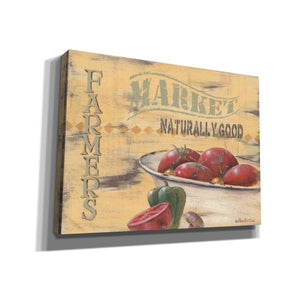 'Farmer's Market, Naturally Good' by Pam Britton, Canvas Wall Art