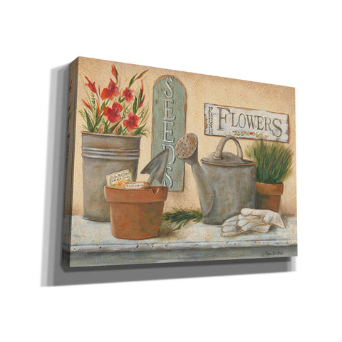 Image of 'Garden Shelf I' by Pam Britton, Canvas Wall Art
