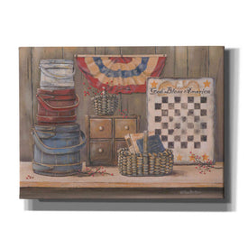 'God Bless America' by Pam Britton, Canvas Wall Art