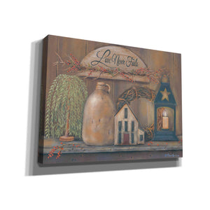 'Love Never Fails Shelf' by Pam Britton, Canvas Wall Art
