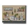 'Garden Farmhouse Kitchen' by Pam Britton, Canvas Wall Art