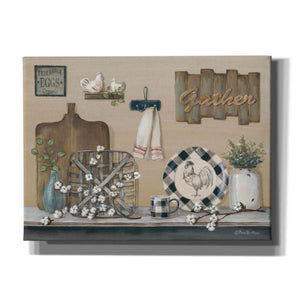 'Farmhouse Kitchen' by Pam Britton, Canvas Wall Art