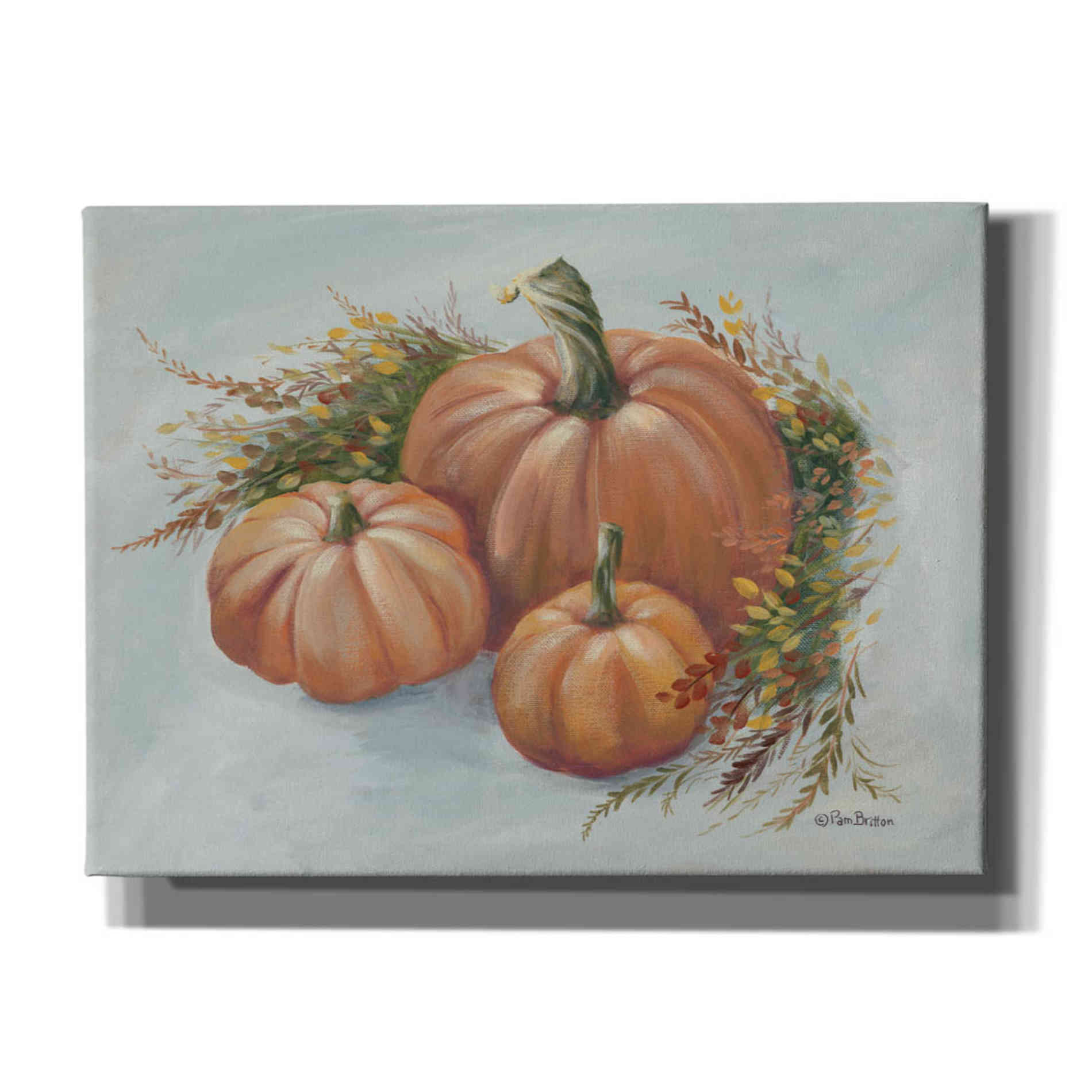 'Harvest Arrangement I' by Pam Britton, Canvas Wall Art