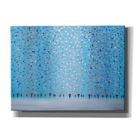 'Umbrellas' by Ekaterina Ermilkina, Canvas Wall Art