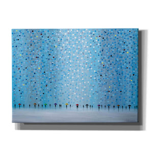 'Umbrellas' by Ekaterina Ermilkina, Canvas Wall Art