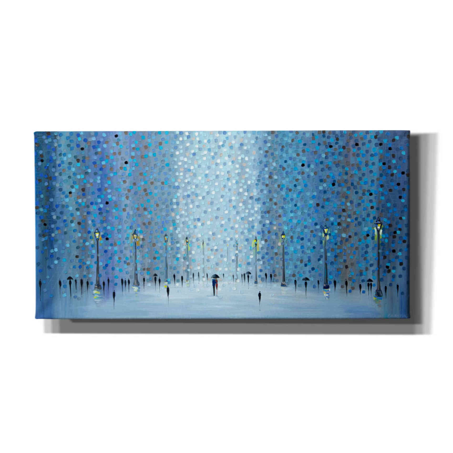 'When The Sky Fall' by Ekaterina Ermilkina, Canvas Wall Art