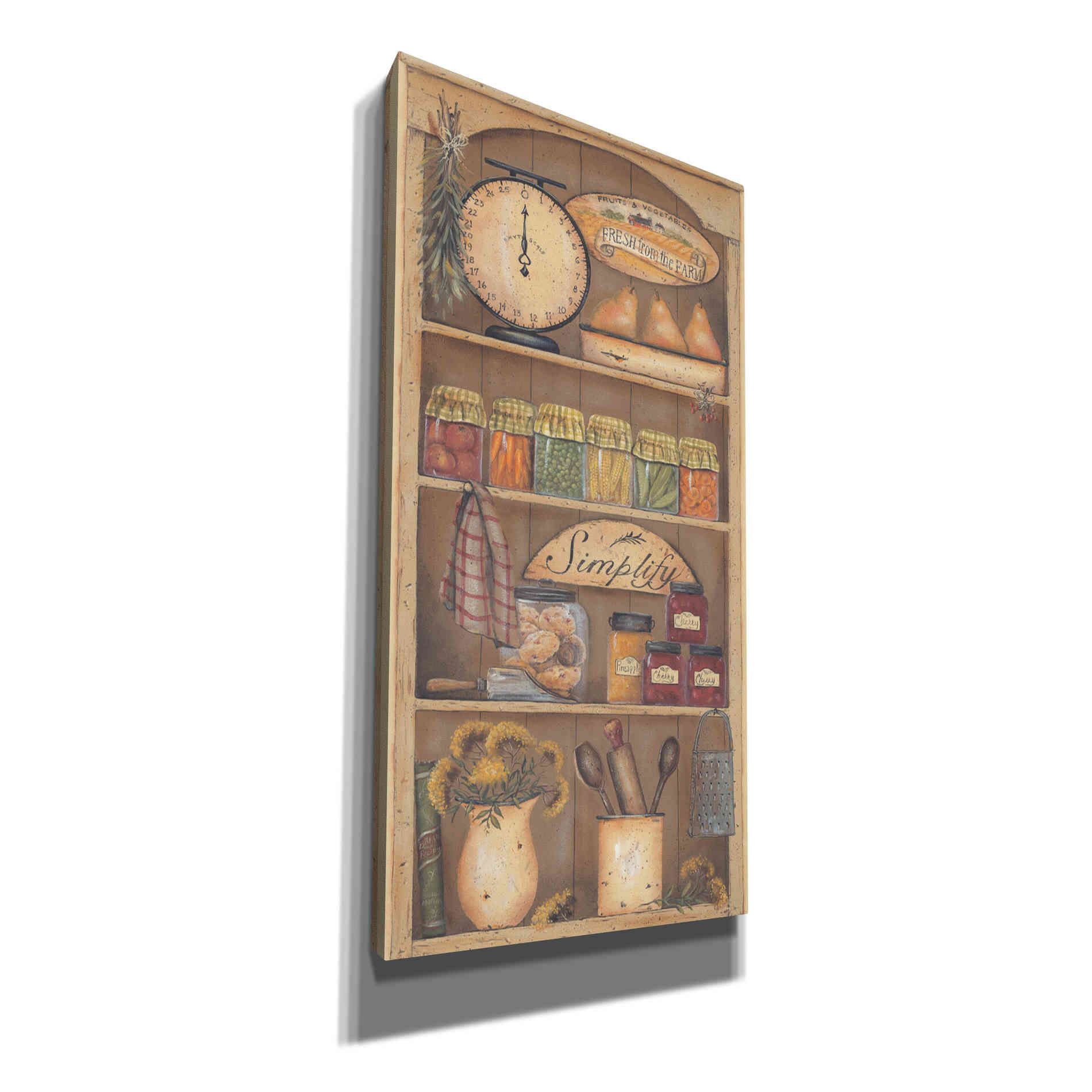 'Farmhouse Pantry I' by Pam Britton, Canvas Wall Art