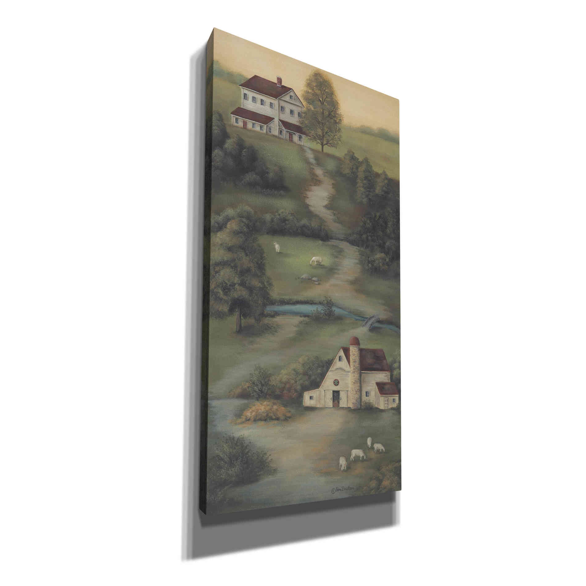 'Farm Life II' by Pam Britton, Canvas Wall Art