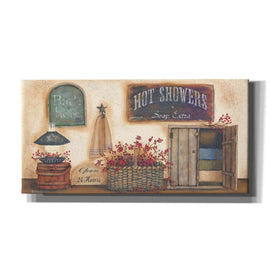 'Bath House' by Pam Britton, Canvas Wall Art