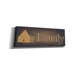 'Family revised' by Pam Britton, Canvas Wall Art