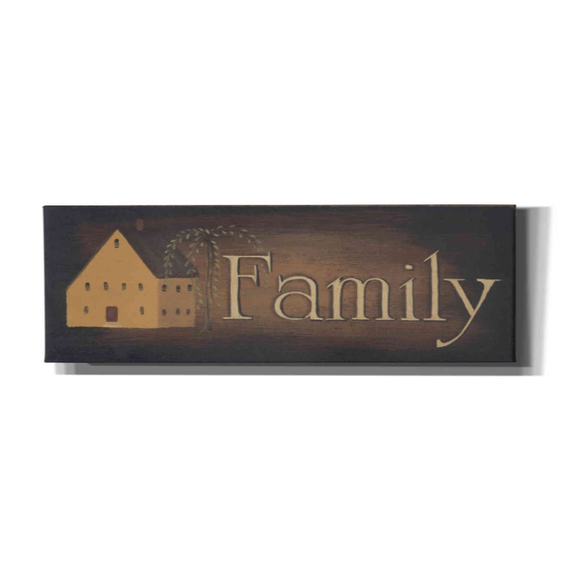 'Family revised' by Pam Britton, Canvas Wall Art