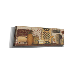 'Village Welcome' by Pam Britton, Canvas Wall Art