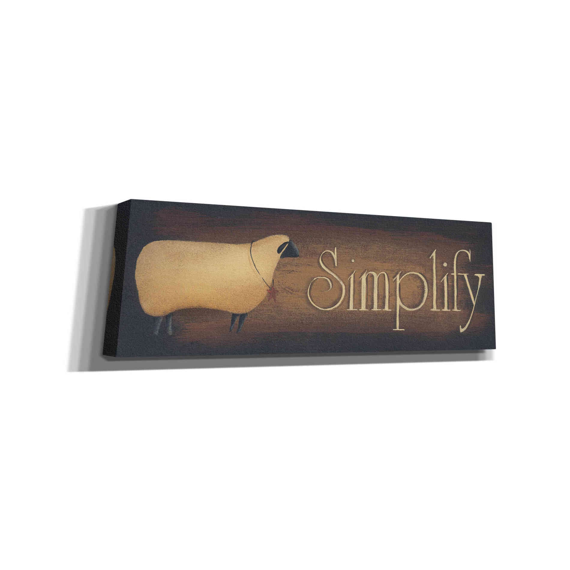 'Simplify II' by Pam Britton, Canvas Wall Art