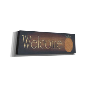 'Welcome II' by Pam Britton, Canvas Wall Art