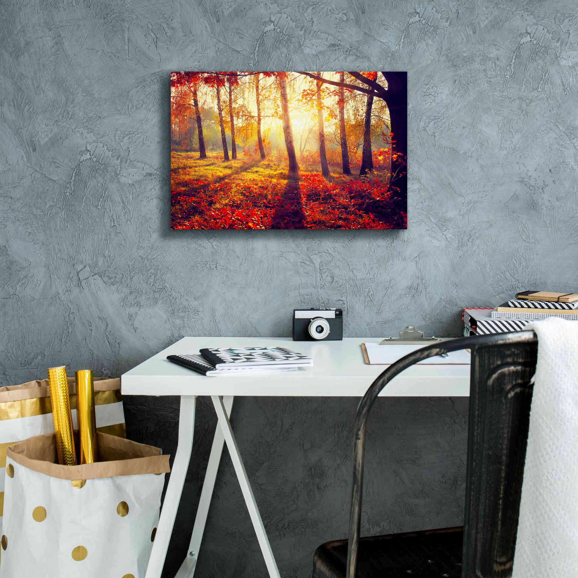 'Golden Afternoon' Canvas Wall Art,18 x 12