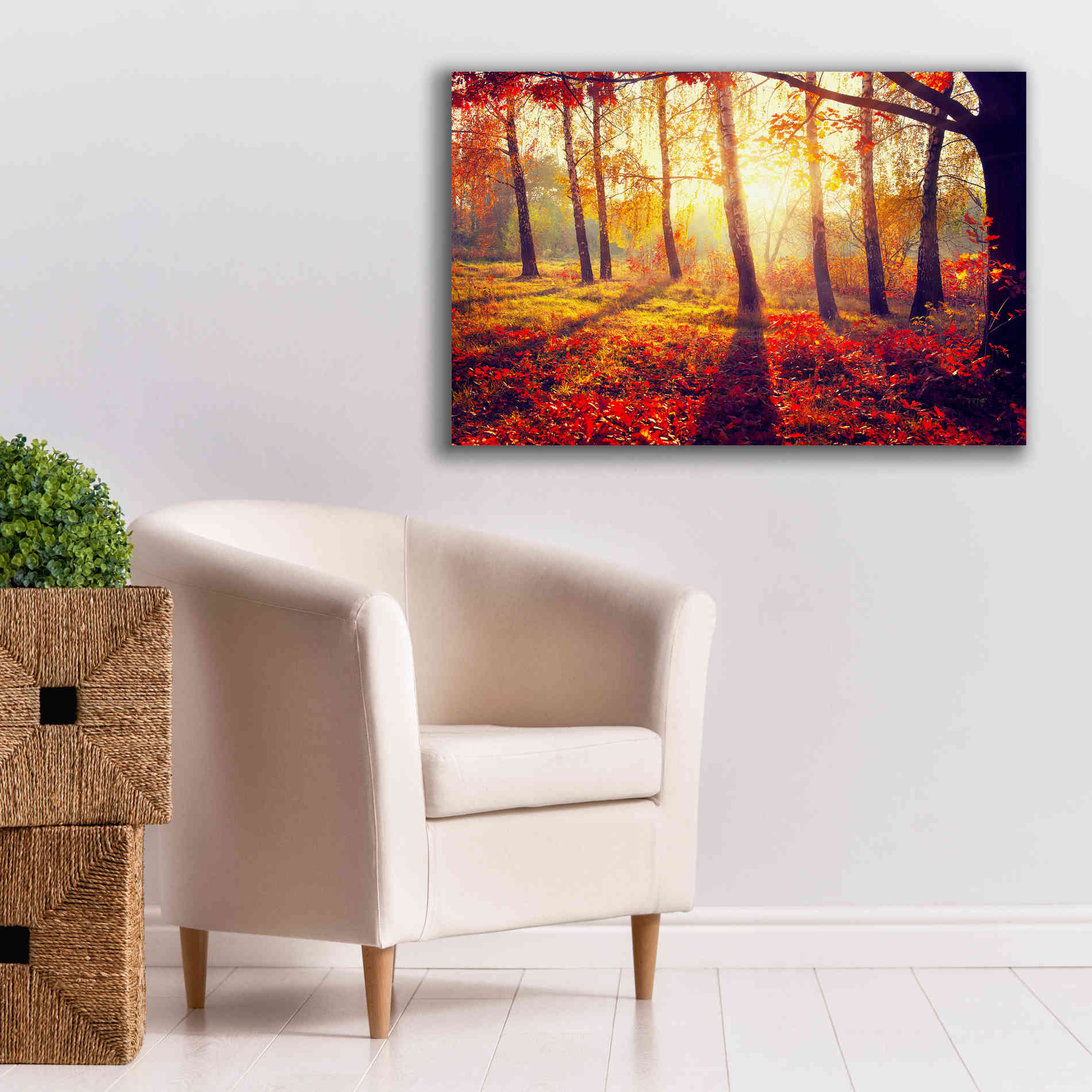 'Golden Afternoon' Canvas Wall Art,40 x 26