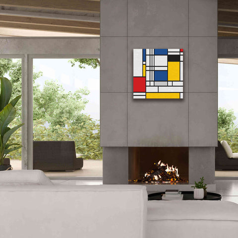 Image of 'Mondrian NFT2' by Epic Portfolio, Giclee Canvas Wall Art,26x26