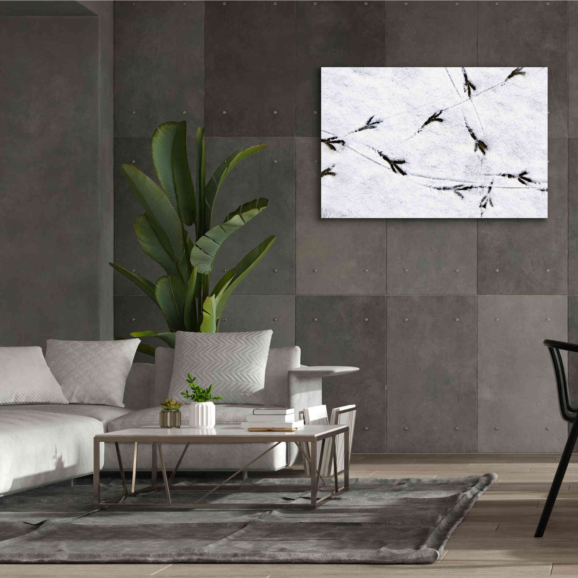 'Bird's footprints' by Epic Portfolio, Giclee Canvas Wall Art,60x40