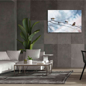 'Bird Feeders Treehouse' by Epic Portfolio, Giclee Canvas Wall Art,60x40