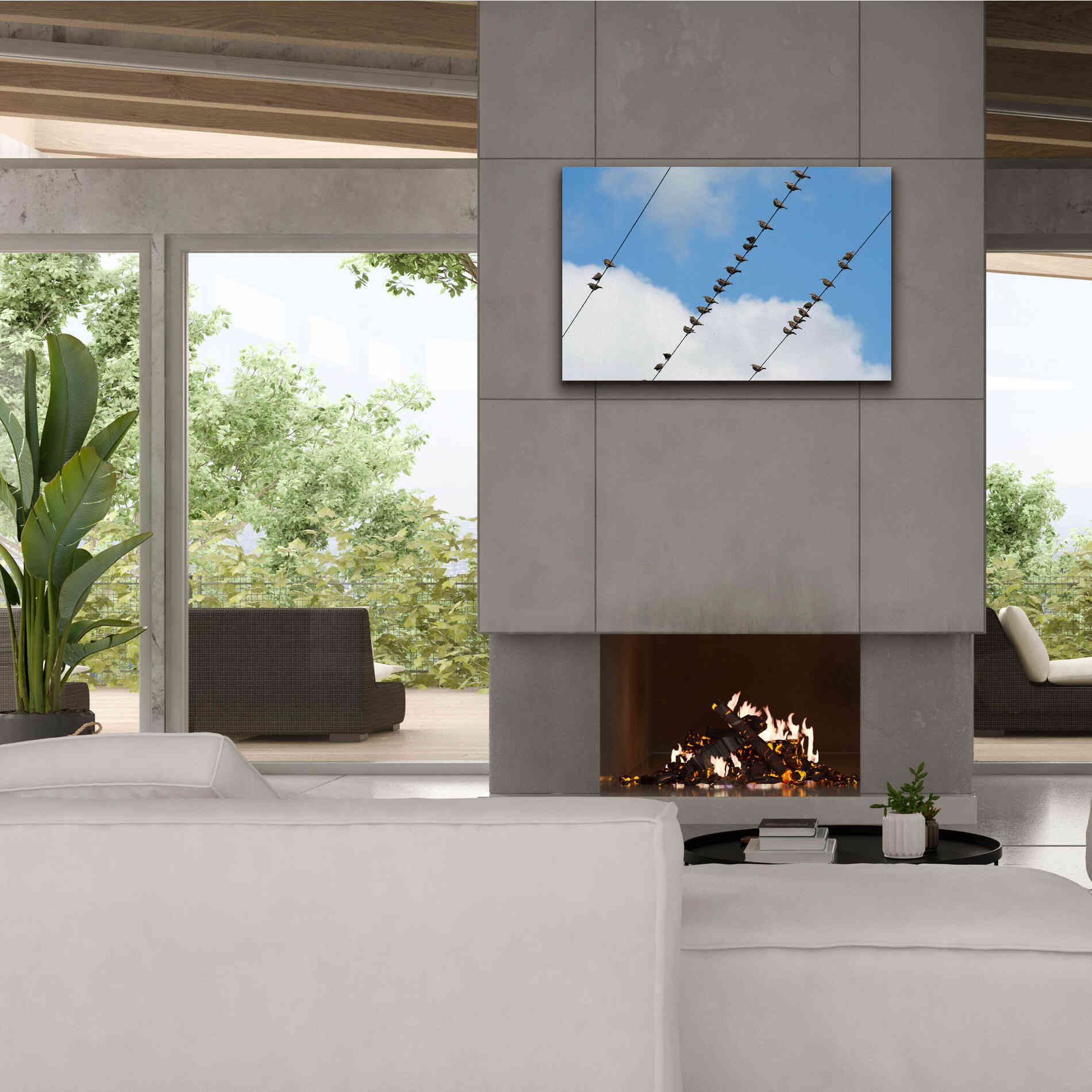 'Humanwatching' by Epic Portfolio, Giclee Canvas Wall Art,40x26