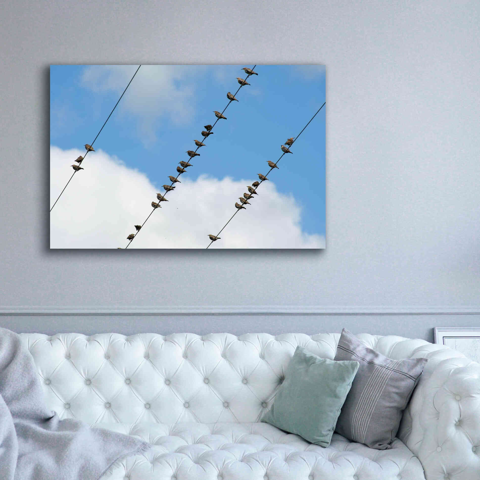 'Humanwatching' by Epic Portfolio, Giclee Canvas Wall Art,60x40