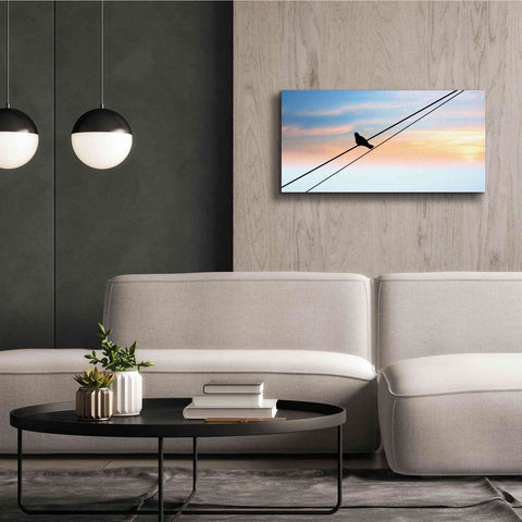 Image of 'Sunset Watching' by Epic Portfolio, Giclee Canvas Wall Art,40x20