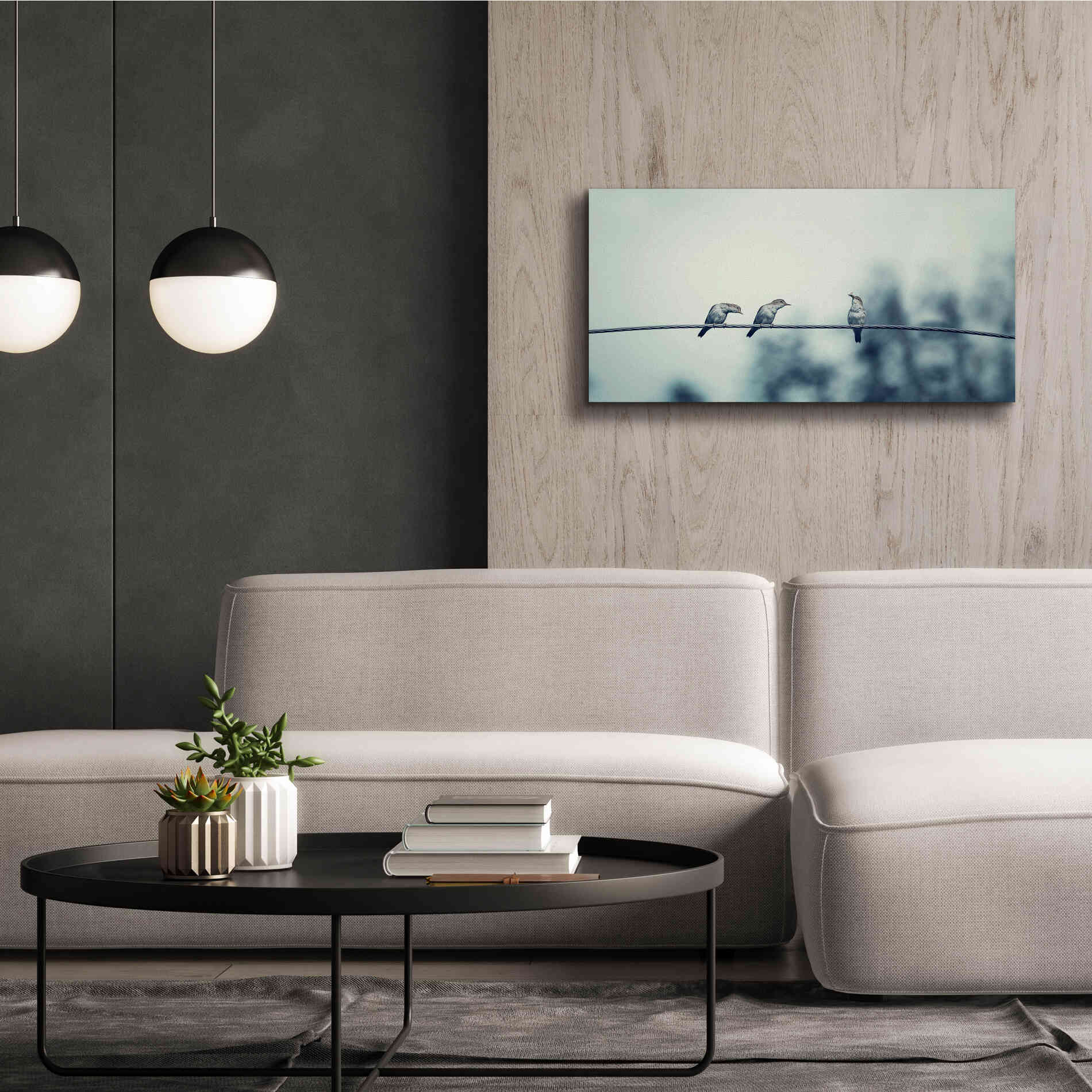 'Three Musketeers' by Epic Portfolio, Giclee Canvas Wall Art,40x20