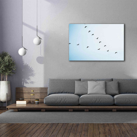 Image of 'V Formation' by Epic Portfolio, Giclee Canvas Wall Art,60x40