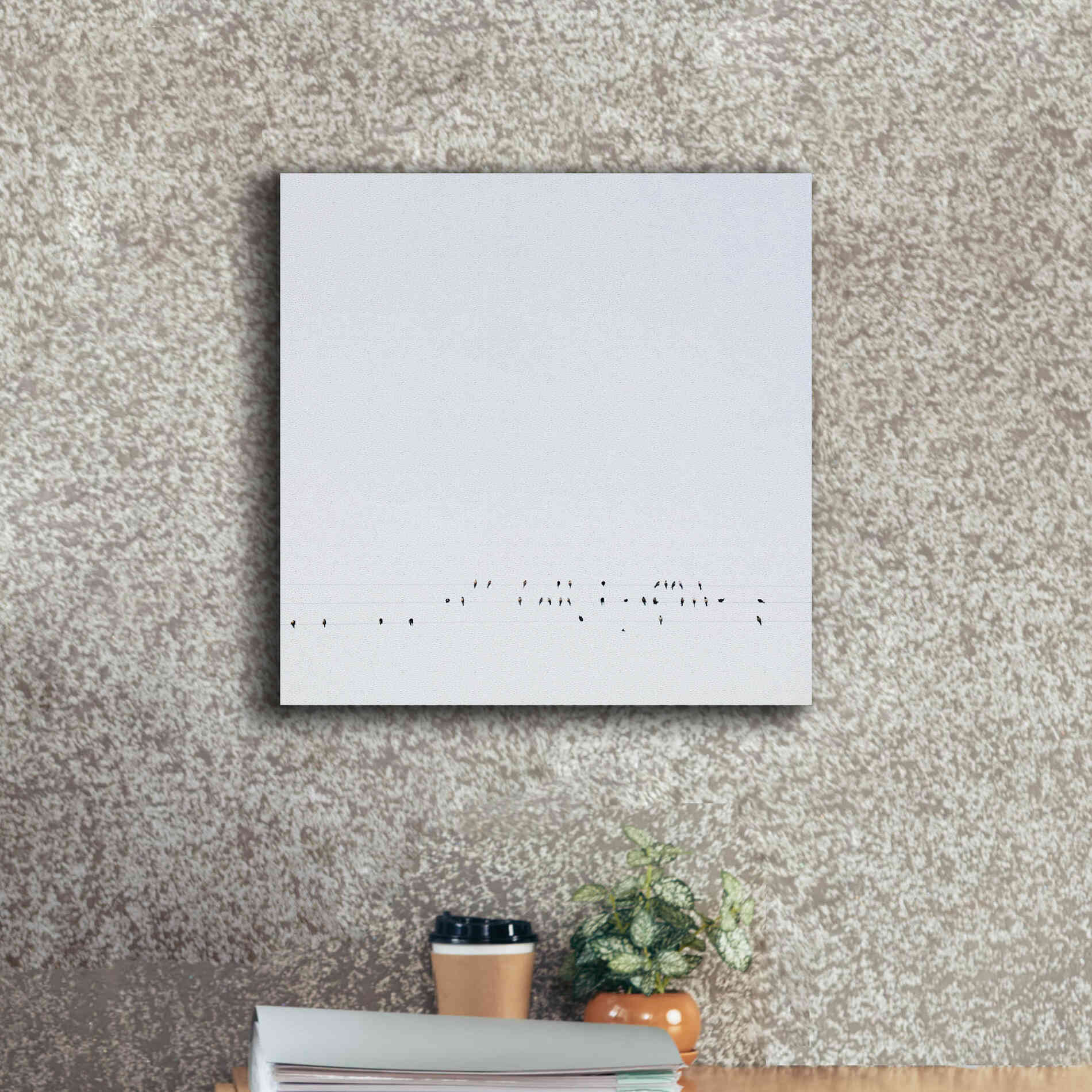 'Winter Sky' by Epic Portfolio, Giclee Canvas Wall Art,18x18