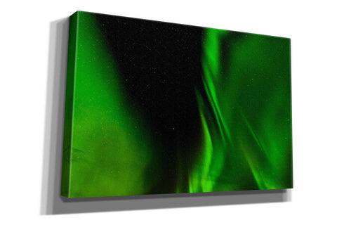 Image of 'A Beautiful Green Aurora Borealis' by Epic Portfolio, Giclee Canvas Wall Art