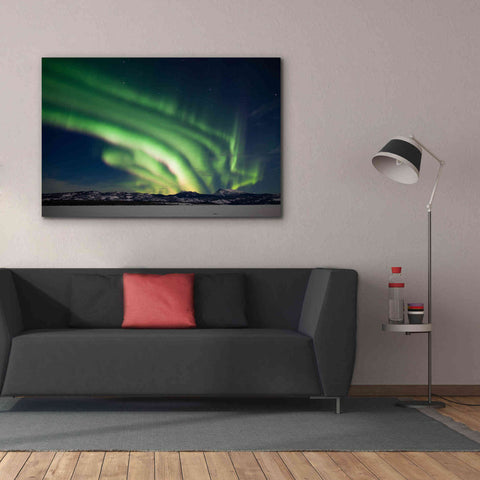 Image of 'Dancing Northern Lights' by Epic Portfolio, Giclee Canvas Wall Art,60x40