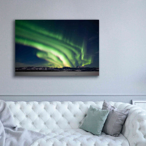 Image of 'Dancing Northern Lights' by Epic Portfolio, Giclee Canvas Wall Art,60x40