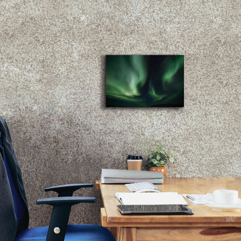Image of 'Northern Lights 8' by Epic Portfolio, Giclee Canvas Wall Art,18x12